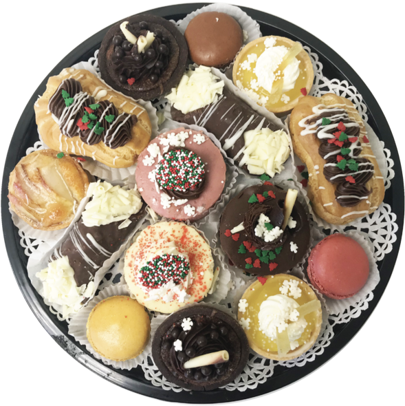 Elegant Plated Pastries
